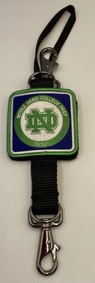 Notre Dame College Prep Golf Keychain Strap Green Black - Image 1 of 4