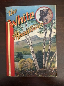 vtg 1950 Old man in of the white Mountains Book brochure pictures New Hampshire - Bild 1 von 2
