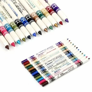 Professional Vivid Multi-Color Eye und Lip Liner Stift Set | 12er Pack - Bild 1 von 2