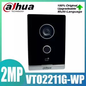 New Dahua VTO2211G-WP Villa door Station Video Intercom PoE Dahua 2MP IP WiFi - Picture 1 of 10