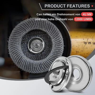 1/2 Zoll für Bosch/Metabo/Makita Winkelschleifer - Schnellspannmutter Set - Bild 1 von 4