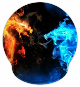 Mouse Pad with Wrist Rest Support & Durable Ergonomic Gaming Mouse Pad - 3176 - Picture 1 of 4