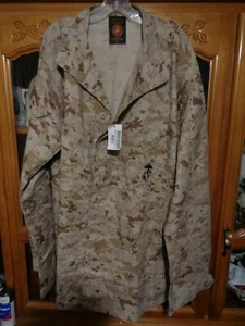 USMC MARPAT SHIRT DESERT TAN MARSOC XX LARGE X LONG NEW WITH TAG XXL XLONG  RARE - Picture 1 of 9