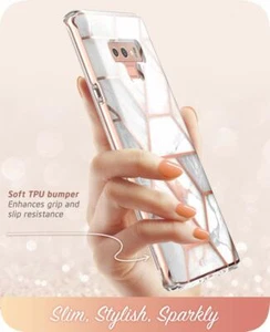 Genuine For Samsung Galaxy Note9 S9 S9+ Plus, i-Blason Stylish Case Thin Cover - Picture 1 of 25