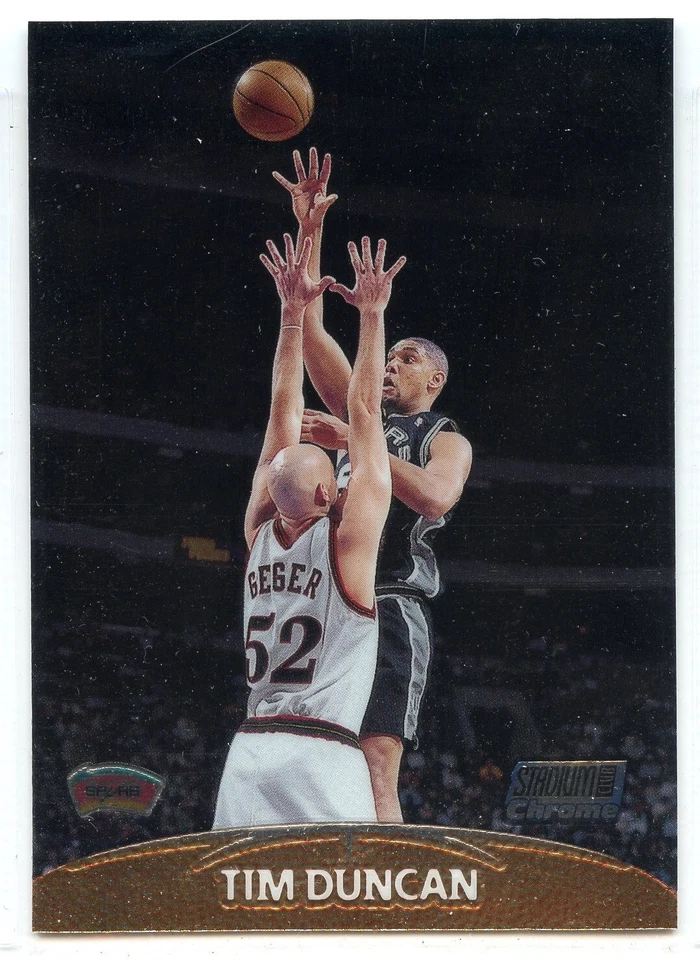 1999-00 Topps Stadium Club Chrome Basketball - #36 - Tim Duncan - Spurs - Image 1 of 1