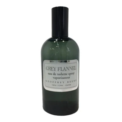 Colonia de franela gris para hombre por Geoffrey Beene 4 oz Edt spray nuevo, con tapa Foto 1 de 3