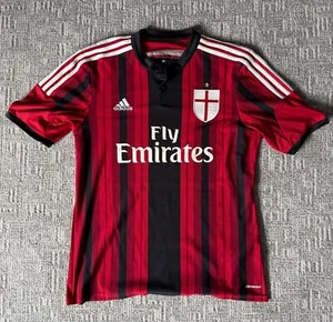 Adidas AC Milan 2014/2015 Home Kit - Talla L - Imagen 1 de 6