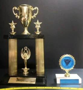 1990s trophy lot Dance Masters Of America Teacher 1st Place Talent Competition - Picture 1 of 4