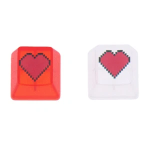 Heart Shape Keyboard Keycaps For Esc Key Caps For Mechanical Gaming Keyboard - Afbeelding 1 van 12