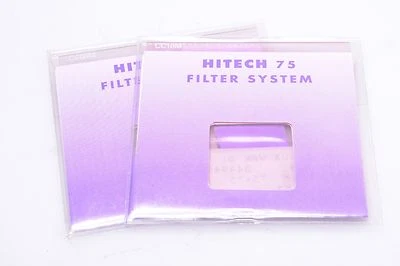 ✅ HITECH FILTER 75 CC05M, CC10M MAGENTA 75X75MM SET. NO HOLDER SINAR - Image 1 of 2