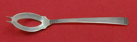Regency By Lunt Sterling Silver Olive Spoon Ideal 5 3/4" Custom Made Cover