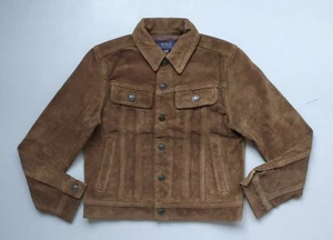 Polo Ralph Lauren NWT Suede Kid's Jacket $395 Worldwide shipping FTP- 0208 - Picture 1 of 14
