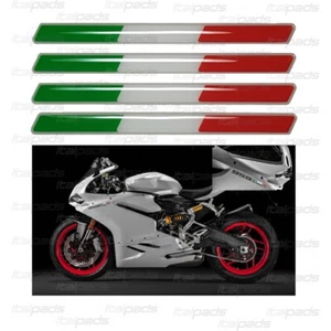 Set of 4 resin 3D stickers for Ducati Panigale 959, 97x8 mm. - Picture 1 of 1