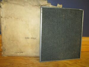 NOS Heater Air Filter 1952 1953 1954 Nash Statesman & Ambassador 6, 3134197