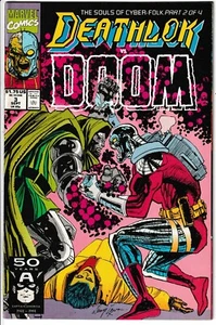 MARVEL COMICS DEATHLOK #3 (1991) 1ST PRINT VF+ - Imagen 1 de 1