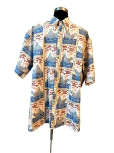 Reyn Spooner Dietrich Varez XL Button Down Short Sleeves USN Destroyer Ships - Picture 1 of 8