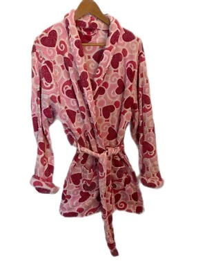 Linda bata corta con estampado de corazón de Hot Kiss talla mediana  Foto 1 de 4