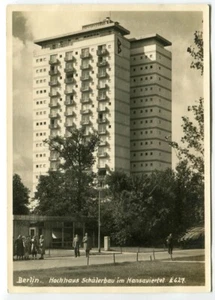 Ak Berlin Tiergarten Hansaviertel Hochhaus Schälerbau Interbau 1957 - Bild 1 von 2