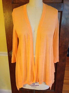 Cardigan donna leggero Chicos 8 nuovo con etichetta con maniche a 3/4 - Foto 1 di 8