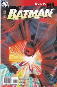 Batman #678 and #679 2008 DC VF/NM Black Glove Alex Ross Grant Morrison RIP - Picture 1 of 4