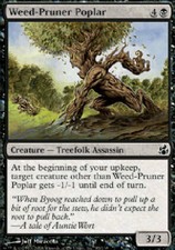 WEED-PRUNER POPLAR FOIL Morningtide MTG Magic the Gathering Cards DJMagic