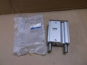 MGQL32-100 SMC NEW In Box Slide Bushing Guided Cylinder 32mm Bore 100mm Stroke - Picture 1 of 4