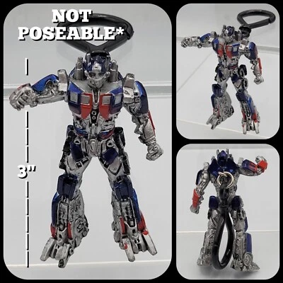 Hasbro Transformers Optimus Prime 3" Plastic Keychain - AUTOBOTS FIG Hasbro 2007 - Image 1 of 4
