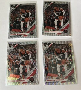 2019-2020 Panini Russell Westbrook Houston Rockets Basketball Lot 4 Cards (X7) - Bild 1 von 3