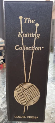 Vintage The Knitting Collection Patterns Binder By Golden Press (Large Set) - Image 1 of 4