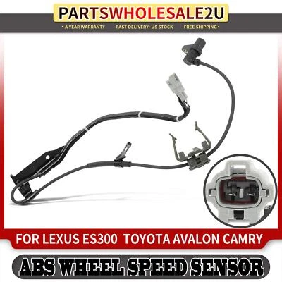 Sensor de velocidade de roda dianteiro LH ABS para Lexus ES300 1997-2001 Toyota Camry Avalon - Imagem 1 de 4