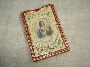Mercerie ancienne - Pochette Étui à Aiguilles Époque Romantique - Bild 1 von 16
