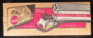 ERTL Coca-Cola 1954 GMC Semi Truck With Great Dane Trailer 1/25 White Cab H843 - Picture 1 of 6