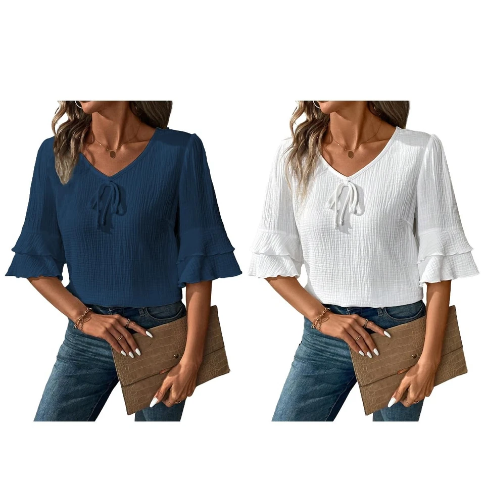 TOPLOT Moda Mujer Tops || Camisa para Mujer || Top de Moda para Mujer || Chaleco... Foto 1 de 1