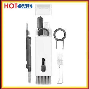 7-in-1 Keyboard Earphone Cleaning Brush Kit Computer Cleaner PC Dust Brush Tools - Afbeelding 1 van 11