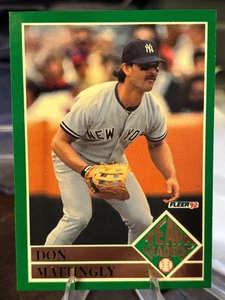 1992 Fleer Team Leaders #1 Don Mattingly - Bild 1 von 2