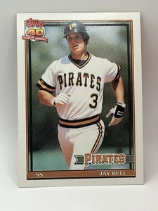 Jay Bell 1991 Topps Baseball #293 Pittsburgh Pirates - Picture 1 of 2