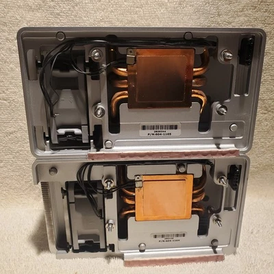 2 USED Apple MAC Pro Mid 2010 2012 Dual Processor Heatsink 604-1165 & 604-1164 - Image 1 of 4