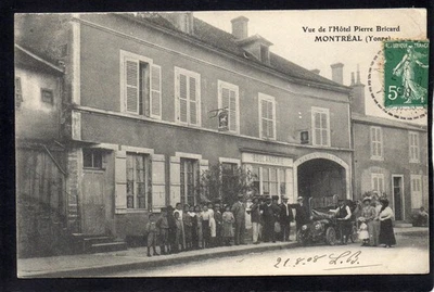 89 MONTREAL - Vue de l'Hotel Pierre Bricard - Animée - Photo 1/2