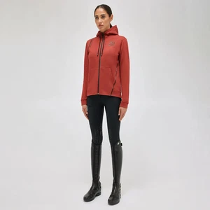 CAVALLERIA TOSCANA CT ACADEMY ALGODÓN CEPILLADO SUDADERA CON CAPUCHA CREMALLERA TALLA-PEQUEÑA - Imagen 1 de 1