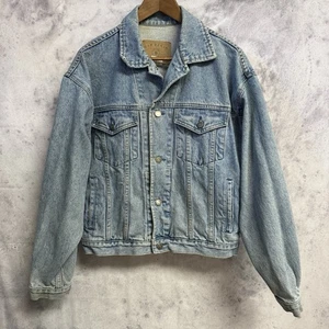 Vintage Gap Denim Jacket Mens Medium Button Up Best Basics - Picture 1 of 11