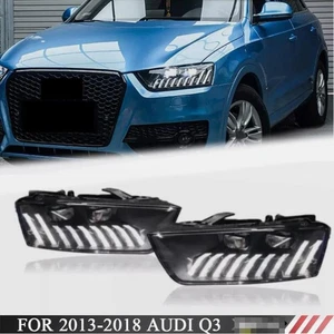 For 2013-2018 AUDI Q3 RS Style LED DRL Sequential Projector Headlights Assembly - Bild 1 von 7