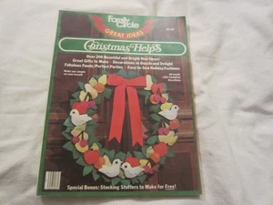Vintage 1975 Family Circle Christmas Helps, Cookbook Recipes Decorations Gifts - Imagen 1 de 3