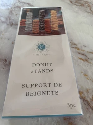  Soporte para donas para exhibir golosinas en bodas, duchas, fiestas de cumpleaños NUEVO Foto 1 de 4
