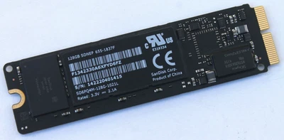 SanDisk 128GB SDNEP 655-1837F PCIe SSD MacBook Air / MacBook Pro / iMac - Image 1 of 3