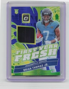 Donruss Optic 2024 #FYF-BTJ Brian Thomas Jr. primer año azul fresco Hyper - Imagen 1 de 2
