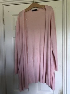 M&S Collection Pink Cardigan Size L  - Picture 1 of 11