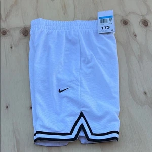 Nike Kids WhiteBasketball  Athletic Shorts Medium - Picture 1 of 6