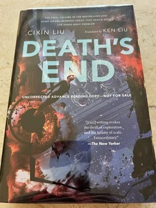 Cixin Liu Death’s End Uncorrected Advance Reading Copy 1st/1st - Bild 1 von 7