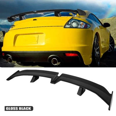 55" Rear Trunk Spoiler PRO Racing Rear Wing Gloss Black For Mitsubishi Eclipse Foto 1 de 4