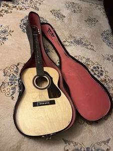 Chitarra acustica vintage anni 60 Stella Harmony USA H942 Grand Concert con custodia - Foto 1 di 22